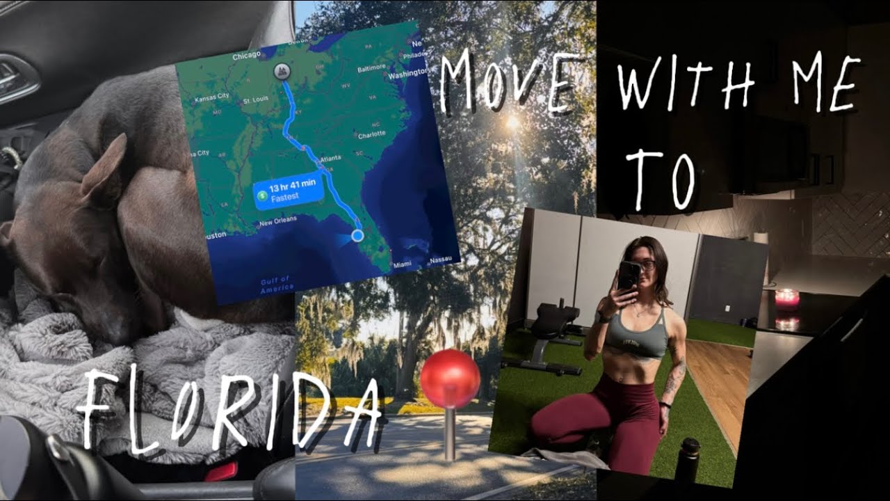 Move to Florida w/ Me🌴🚗🗺️