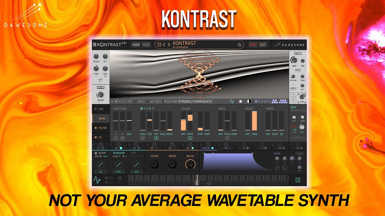 Kontrast от Dawesome | Демонстрация пресетов звука