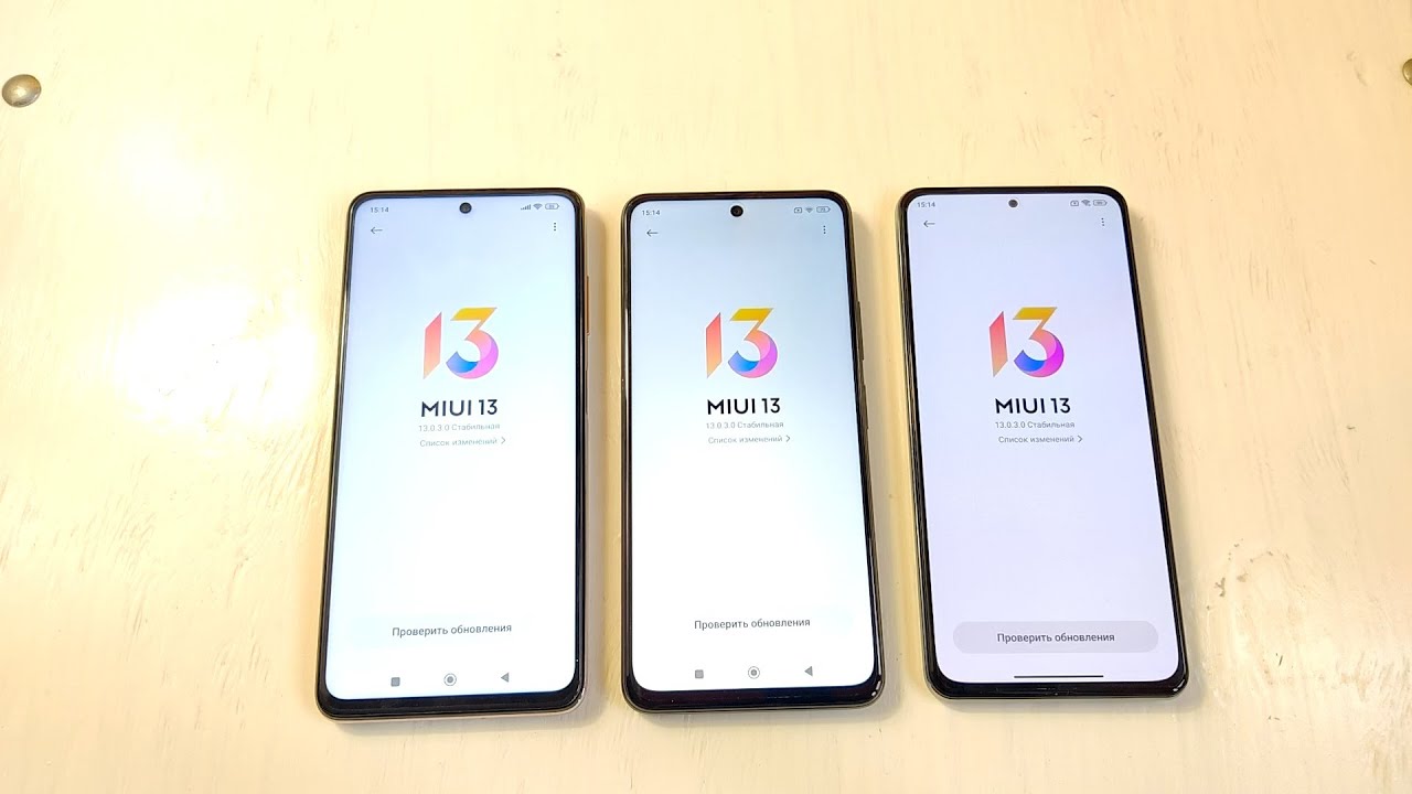 MIUI 13 Прилетела на Poco X3 Pro, Poco X3 GT и Poco F3