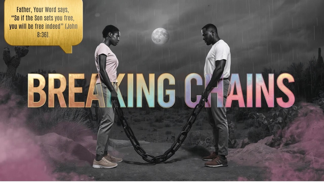 Chains Fell Before I Began | Worship Song For Breaking Addiction and Fighting Hidden Battles
