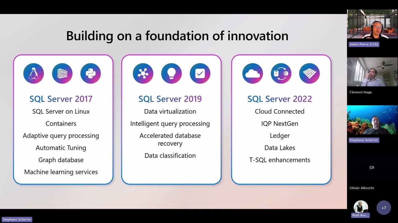 Les Nouveautés dans SQL Server 2025, IA ready !