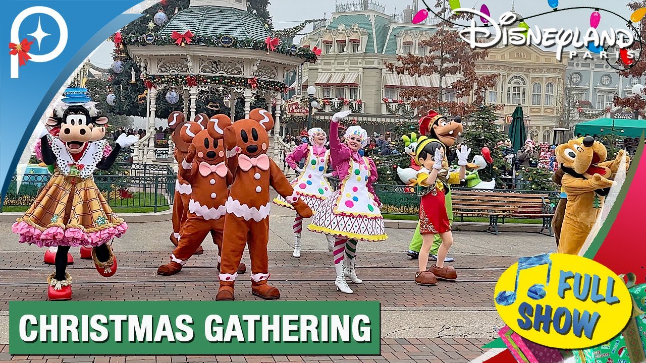 🎄 Holiday Gathering Show at Disneyland Paris | Christmas Season 2025