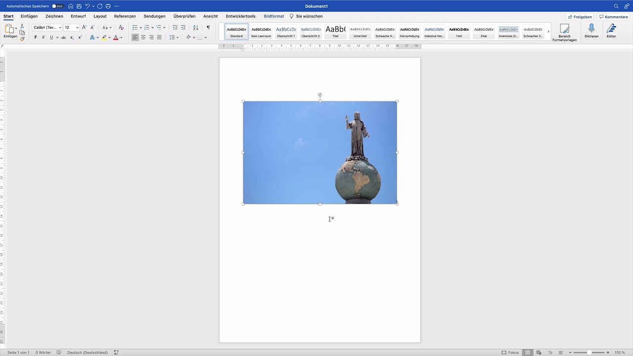 Word - 01 - Das Deckblatt