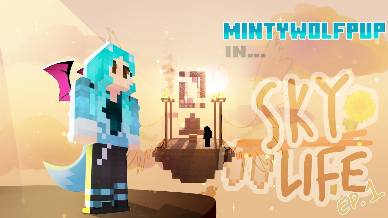 SKY LIFE 1 // Infinite Life - Skyblock Saja Boys Kpop Demon Hunters Themed Teams!