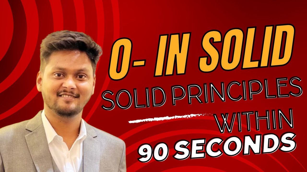 Open Close Principle | Solid principle in 90 seconds | #java