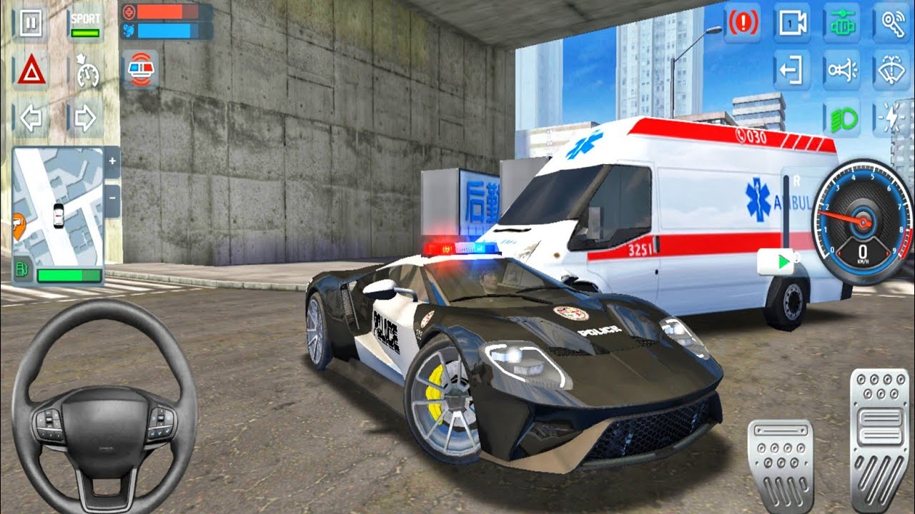 New Police Simulator 2026 Police Chase City Patrolling Games - Car Game Police Game Android Gameplay