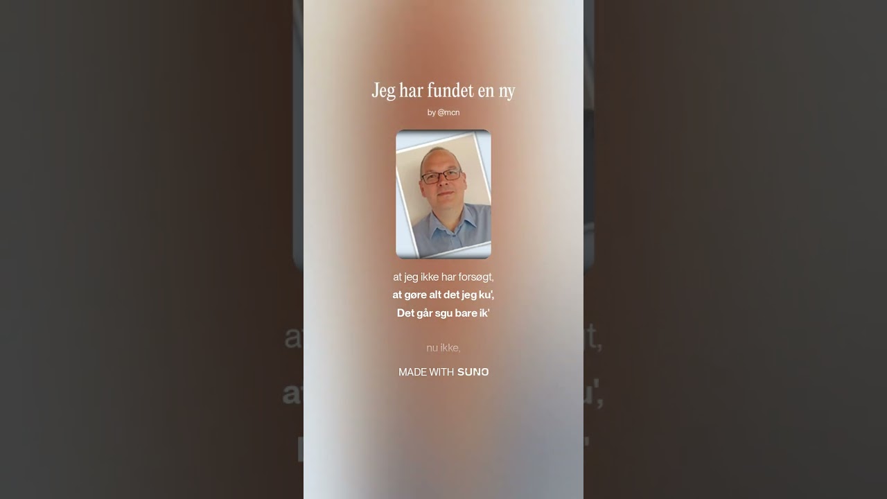 Jeg har fundet en ny