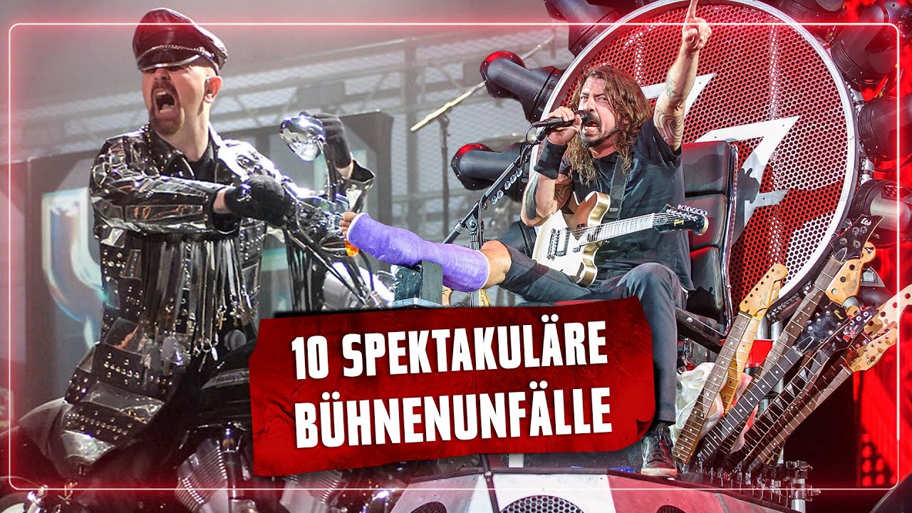 10 spektakuläre Bühnenunfälle