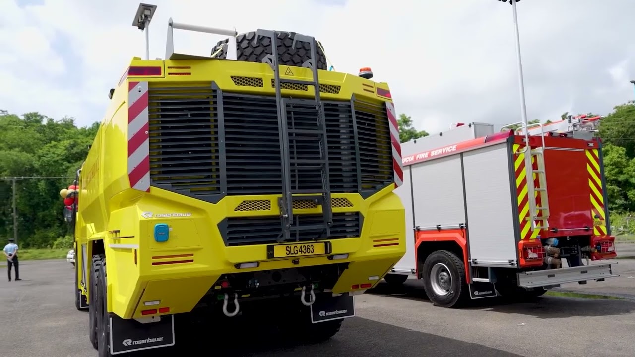 Major Upgrades to the Saint Lucia Fire Service