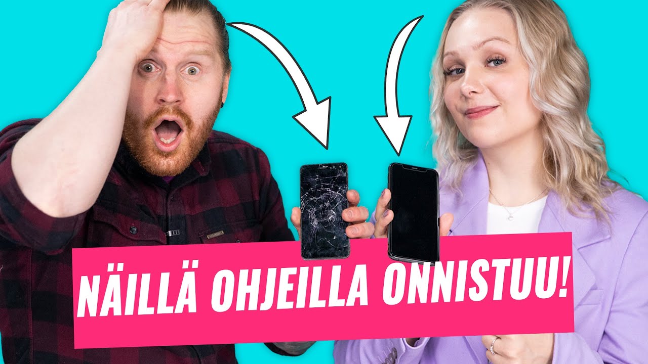 NÄIN ASENNAT PANSSARILASIN PUHELIMEESI FT. VIIVI