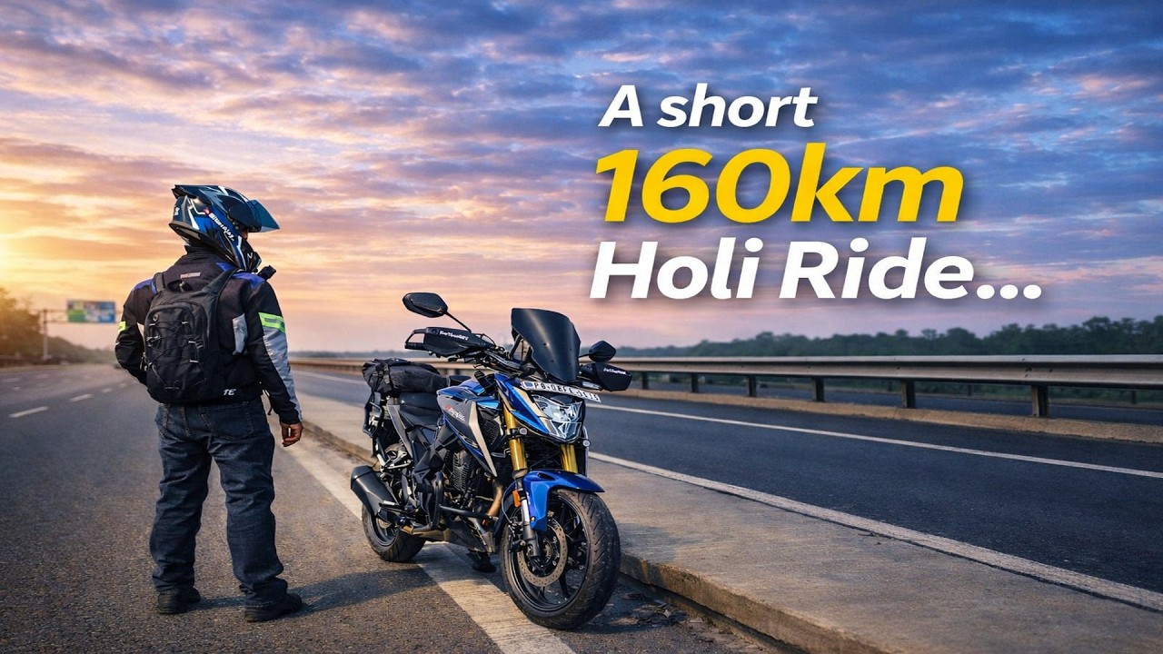Chandigarh to Jalandhar – Holi Ride | 160 KM | Modified Honda CB300F