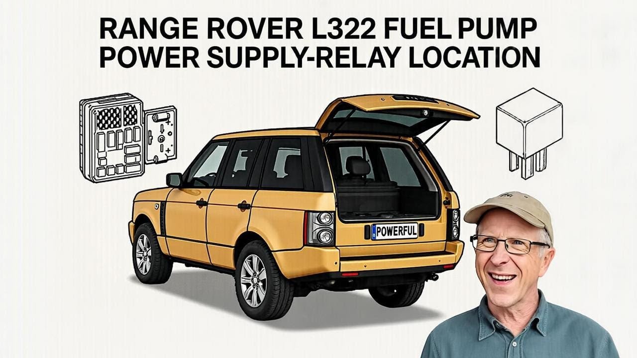 How to check fuel supply / relay and pump on Range Rover L322 (MkIII)