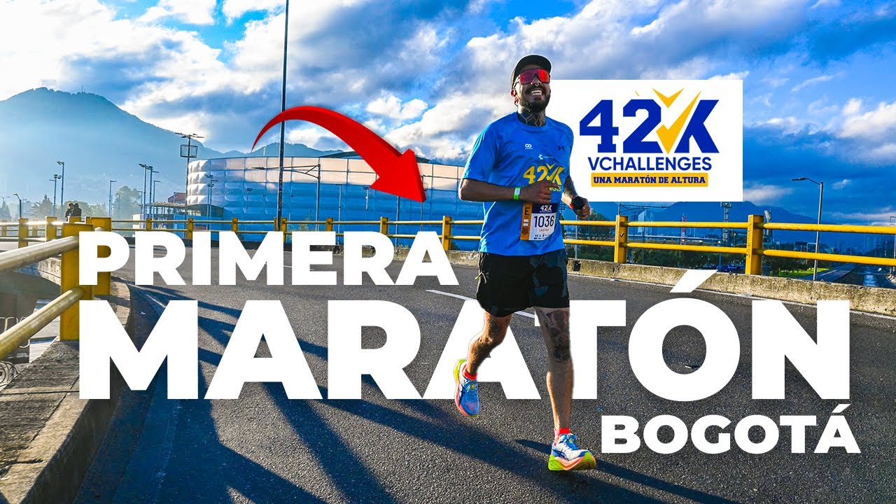 PRIMERA MARATÓN DE BOGOTÁ - COLOMBIA I vchallenges 2024 I 2,640 metros más cerca de las estrellas