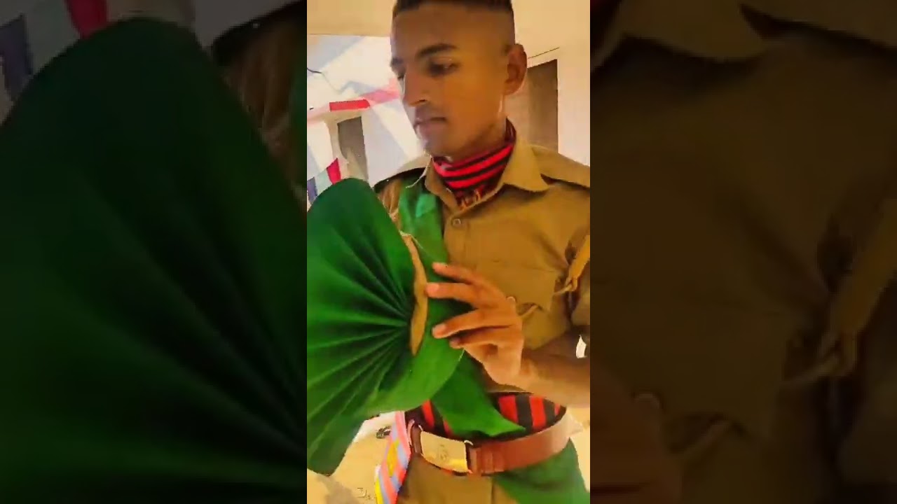 PASSING PARADE DRESS || BAHRAICH POLICE LINE || #shorts #viral #police #ytshorts #shortsvideo #music