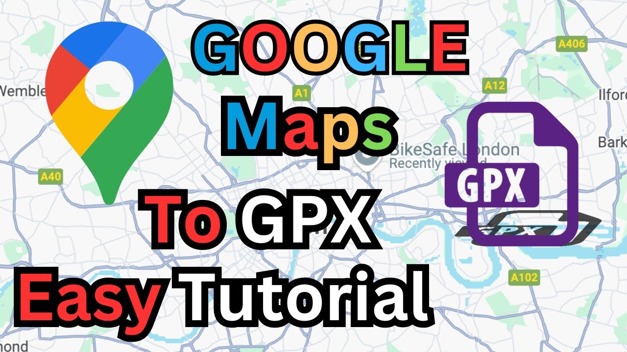 How To Convert Google Maps To GPX Files In Seconds!