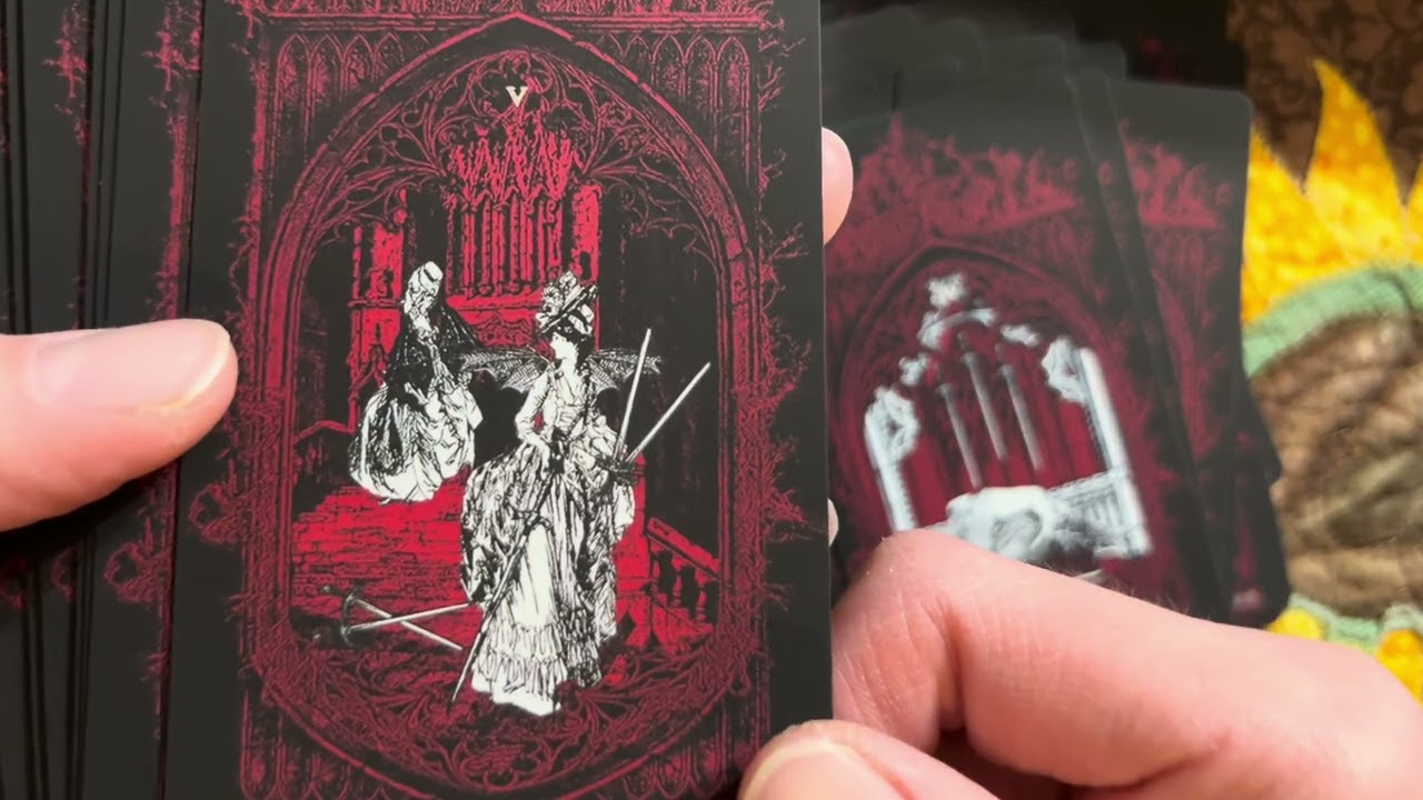 The Void Tarot by Sarai Nissan Flip thru