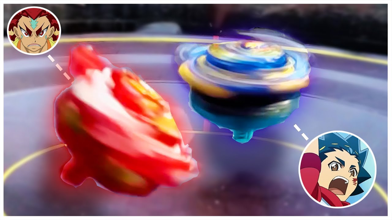 RASHAD BETTER THAN VALT?! RED Savior Valkyrie VS Savior Valkyrie Slow Motion 4K 60FPS Beyblade Burst