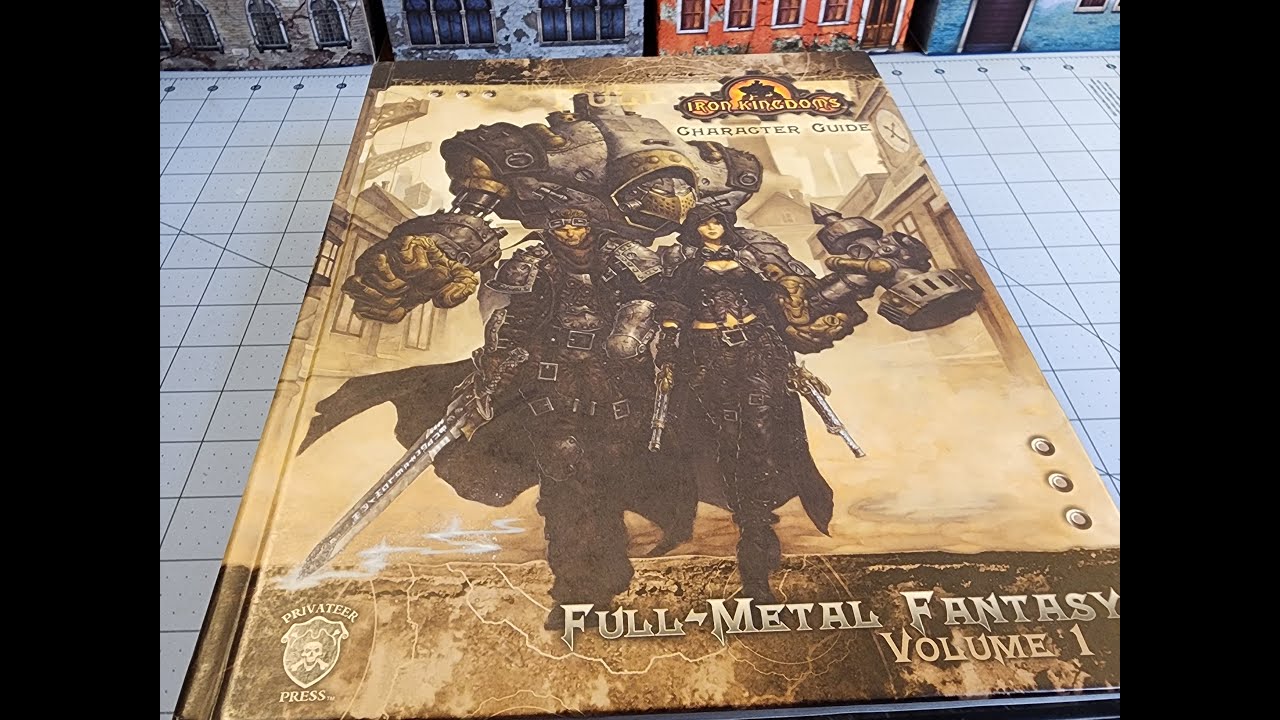 Revisiting the Iron Kingdoms RPG books!