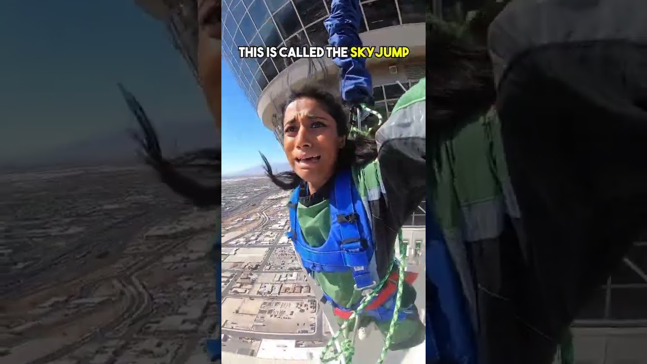 JUMPING OFF THE TALLEST building in Las Vegas