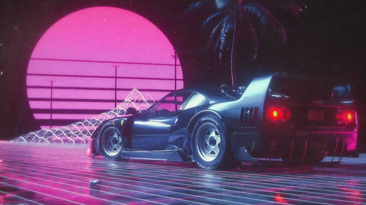 ＳＰＡＣＥ　ＤＲＩＶＥ // ネオンの夕陽へ – Into the Neon Sunset | 1 Hour of Synthwave · Retrowave · Outrun