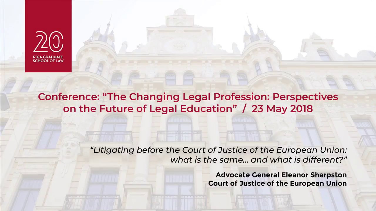 Eleanor Sharpston-Litigating before the Court of Justice of the European Union