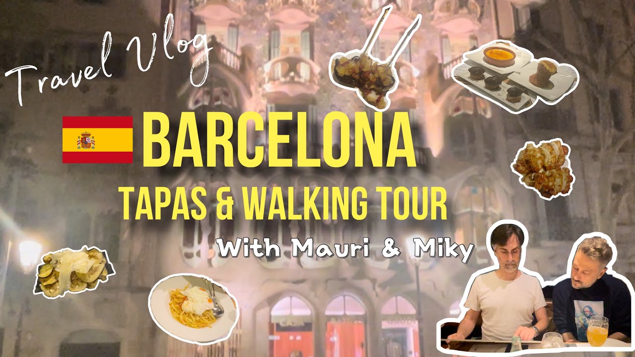 [심심유럽 EP.12] 🇪🇸바르셀로나 로컬 친구들이 소개해주는 타파스 & 걷기투어 #barcelona #tapas