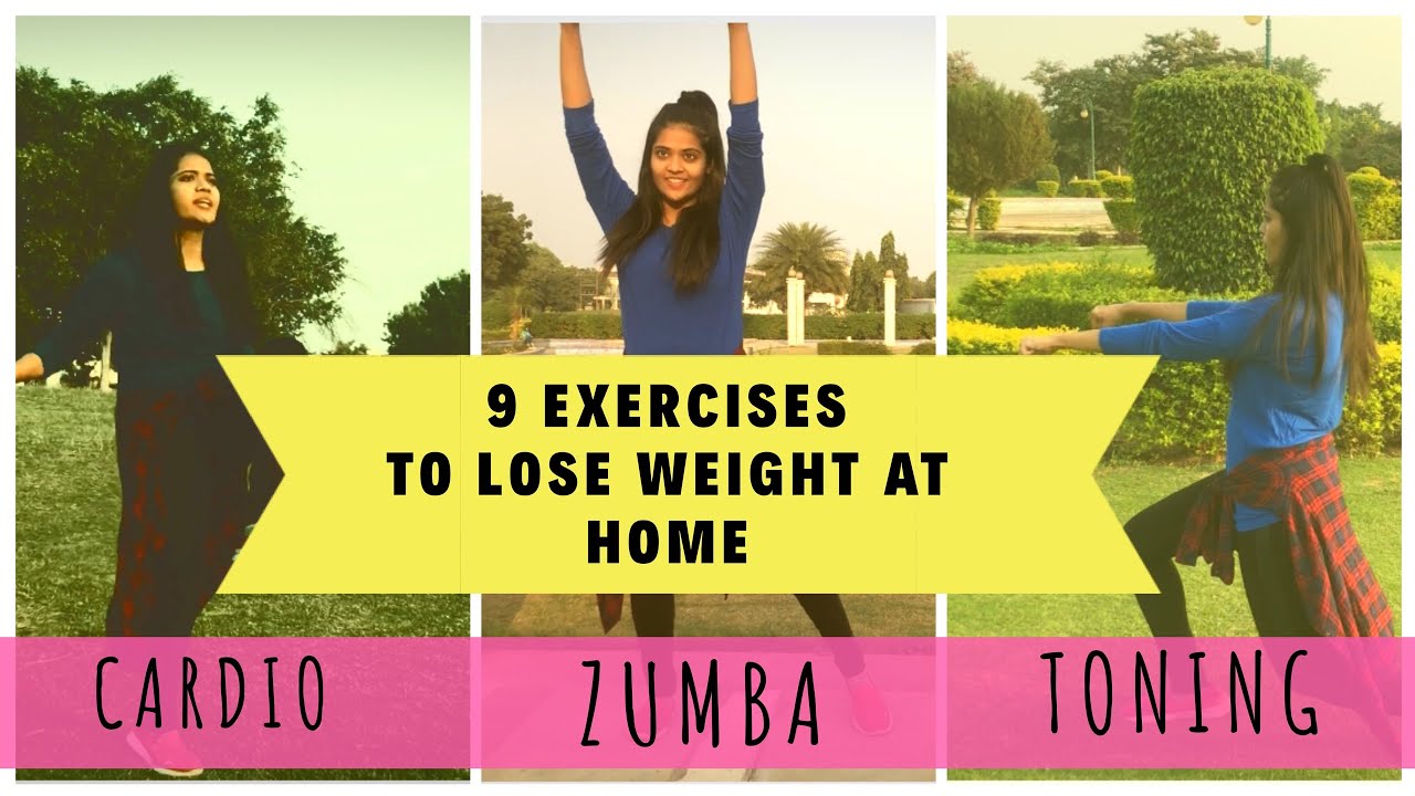 Exercise to Lose Weight fast at home |Zumba |Cardio|Stretching |Somya Luhadia