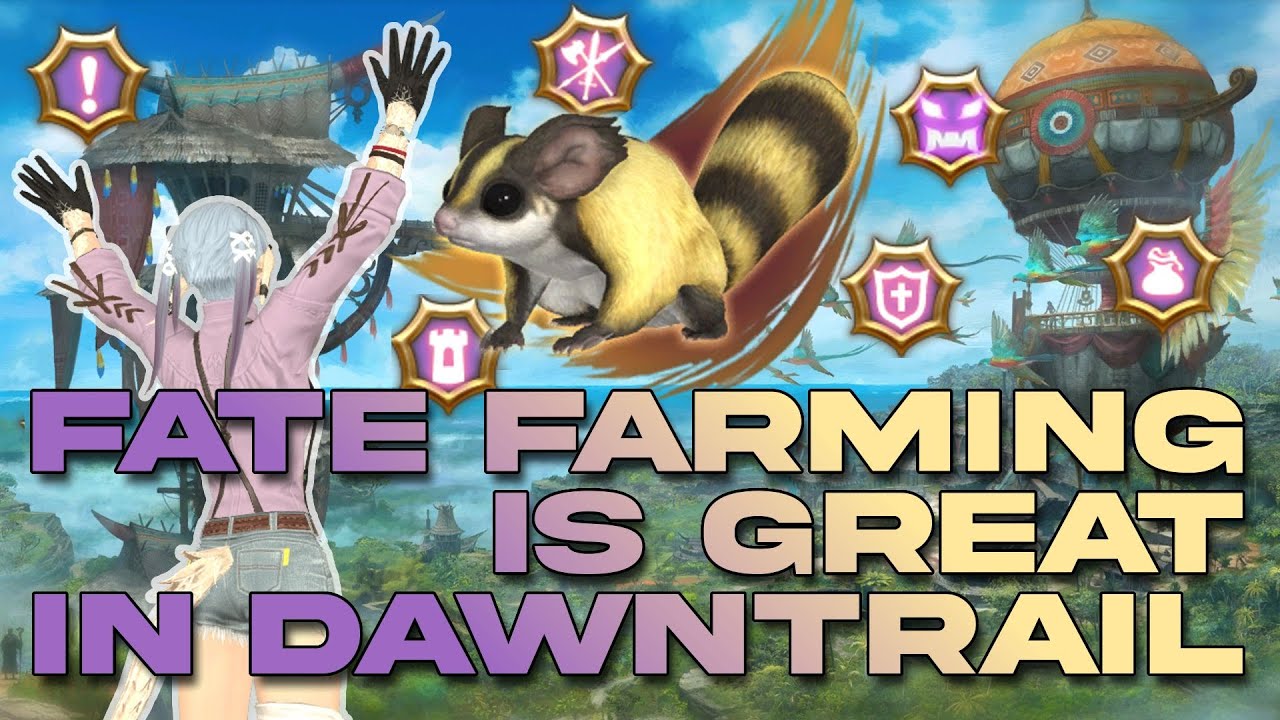 Fate Farming in Dawntrail is Fun, Great Exp, and Profitable! | FFXIV