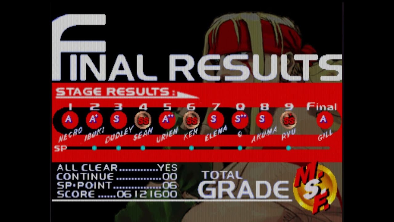 3rdstrike cpu Lv8 アレックス alex SA2 20260208 (MSF_6121600pt) retake