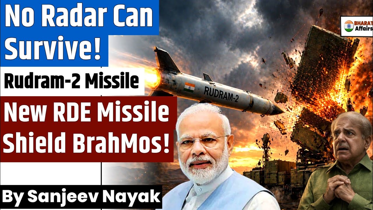 RDE Missiles Make BrahMos UNSTOPPABLE | Rudram-II Near Final Trial