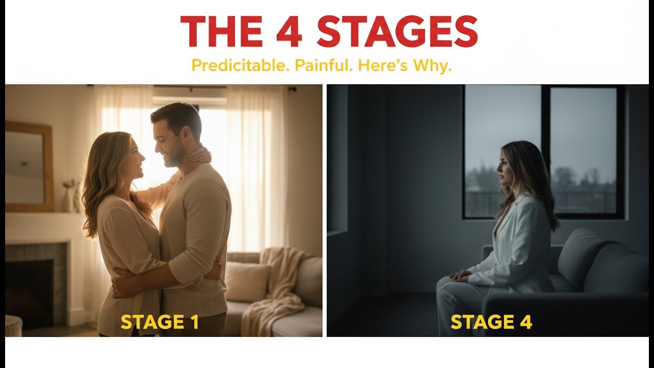 The 4 Stages EVERY Avoidants Relationship Always Follow | Megan Weks