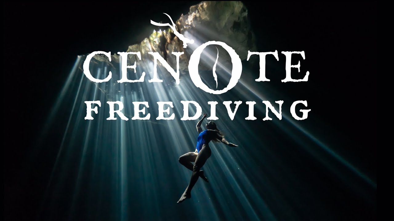 Freediving a new and still secret Mayan Cenote in Tulum