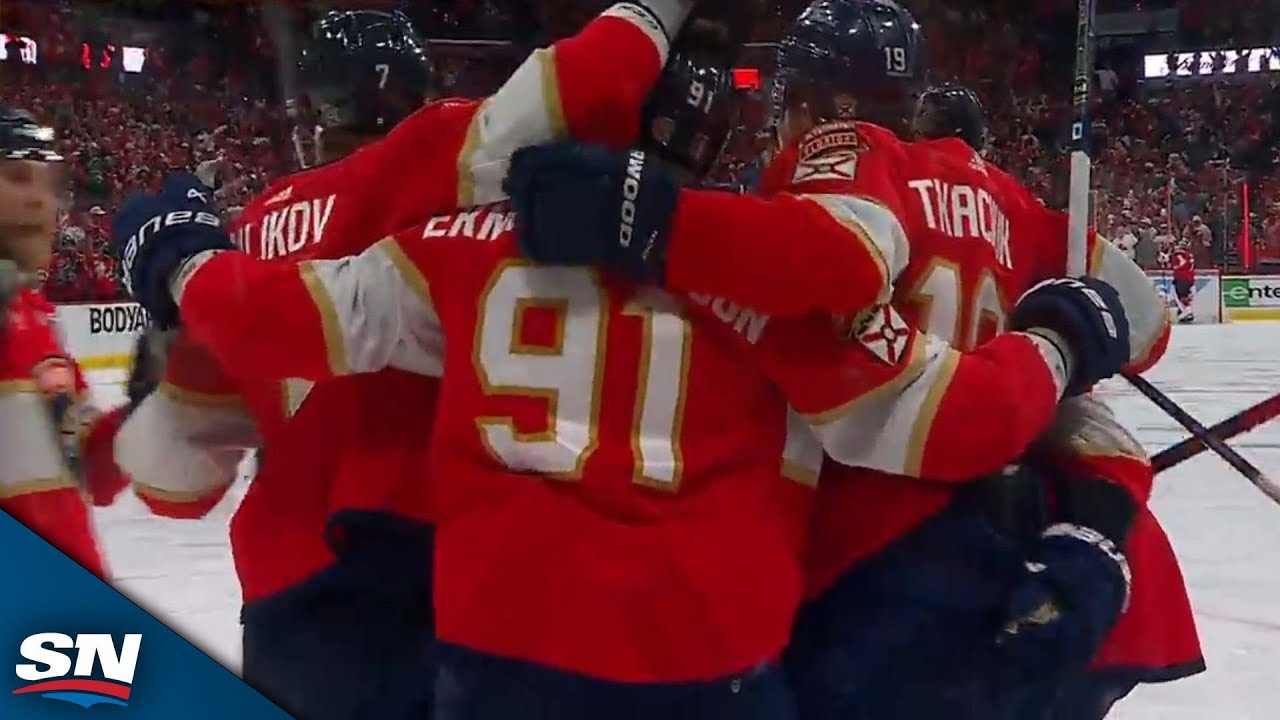 Matthew Tkachuk Sets Up Oliver Ekman-Larsson Goal To Cut Oilers' Lead