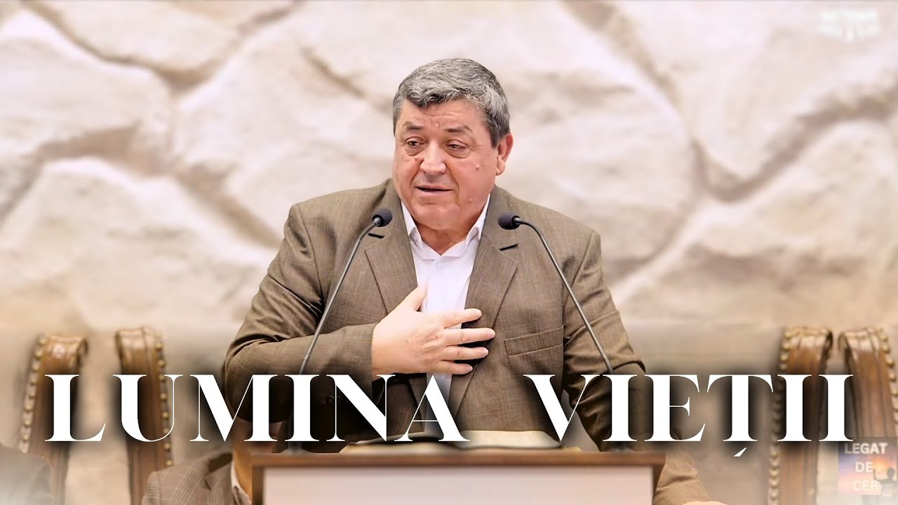 PREDICA DRAGOS CROITORU - LUMINA VIETII