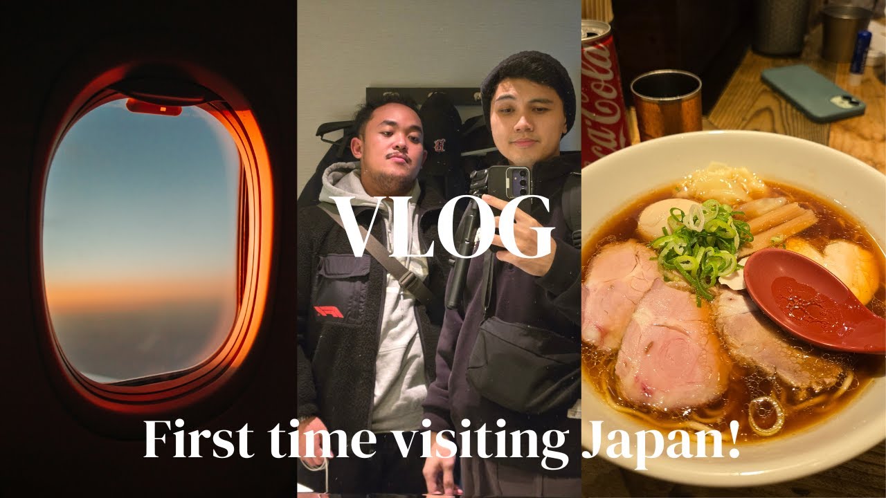 Episode 1 : Japan Vlog | Arrival, Exploring & Eating Everything