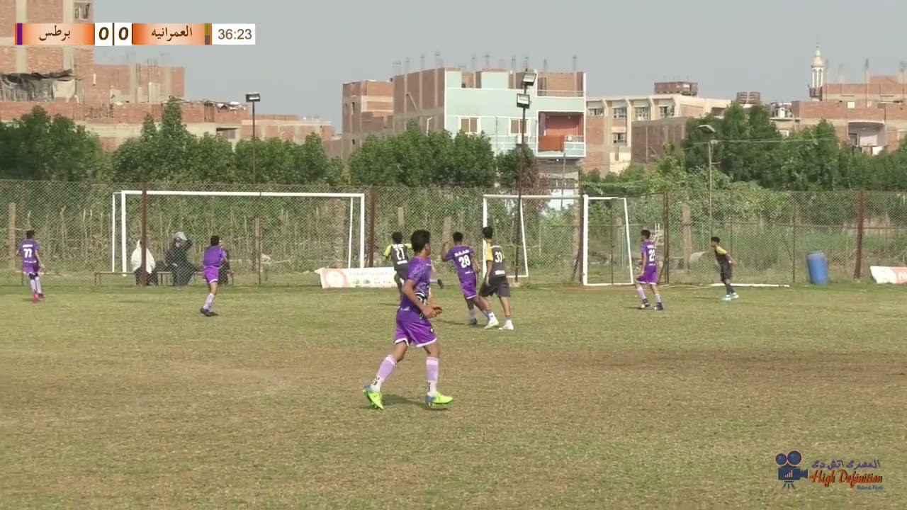 ملخص مباراة العمرانيه وبرطس مواليد 2010 الدور الثانى موسم 2023-2024