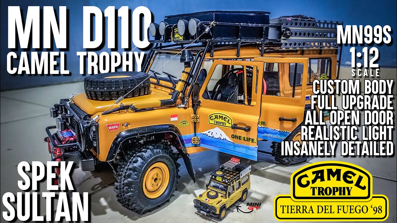 Mn D110 Camel Trophy Tierra Del Fuego Edition Mn99s full Upgrade || #sebutsajanabil
