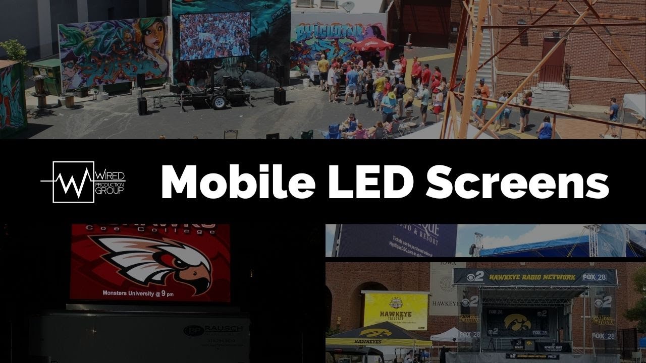 Mobile LED Screens | Wired Production Group