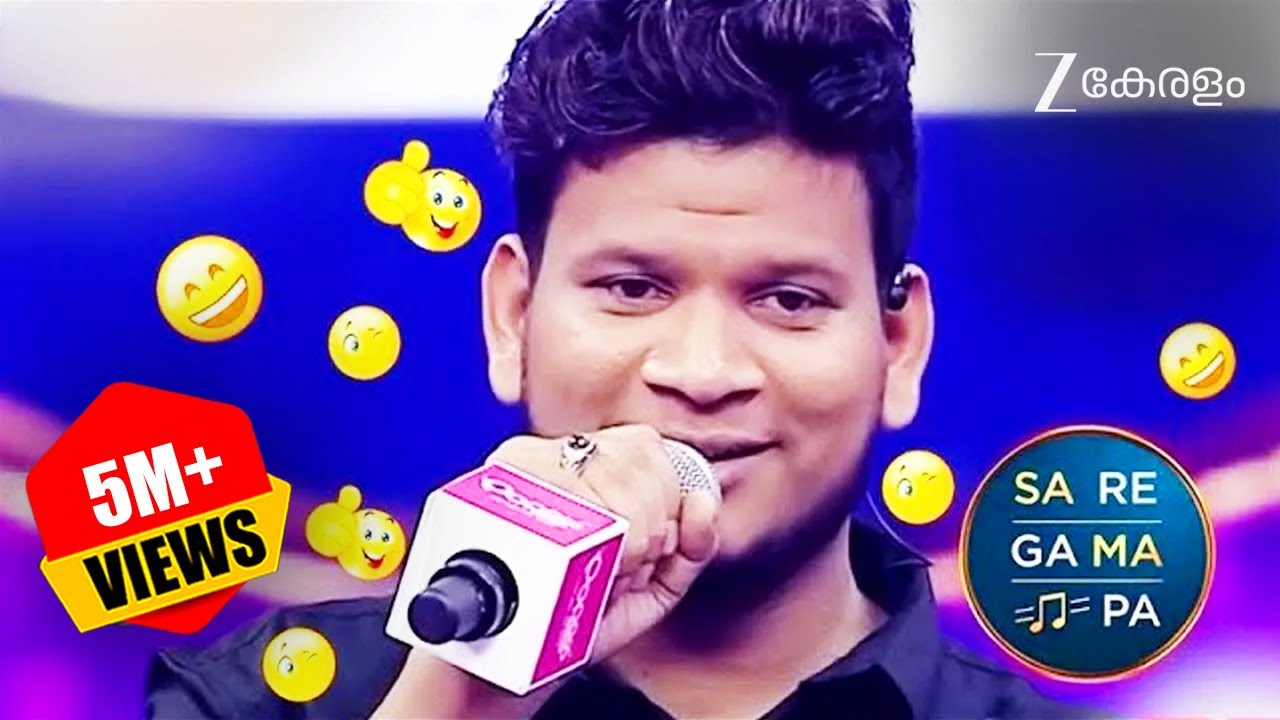 🤣AKBARINDE BEST COMEDY SCENE FROM Sa Re Ga Ma Pa Show! | Popular Malayalam Tv Show | @zeekeralam