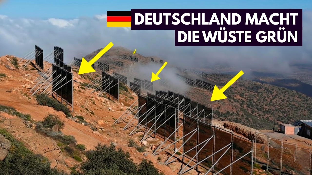 Wie Deutschland 100 Millionen Liter Wasser In Der Wüste Erzeugt