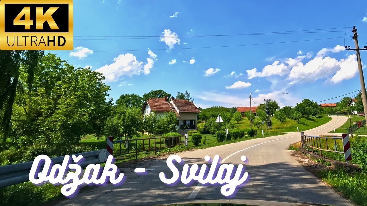 Odžak - Srnava - Vrbovac - Svilaj : Vožnja / Drive (4K)