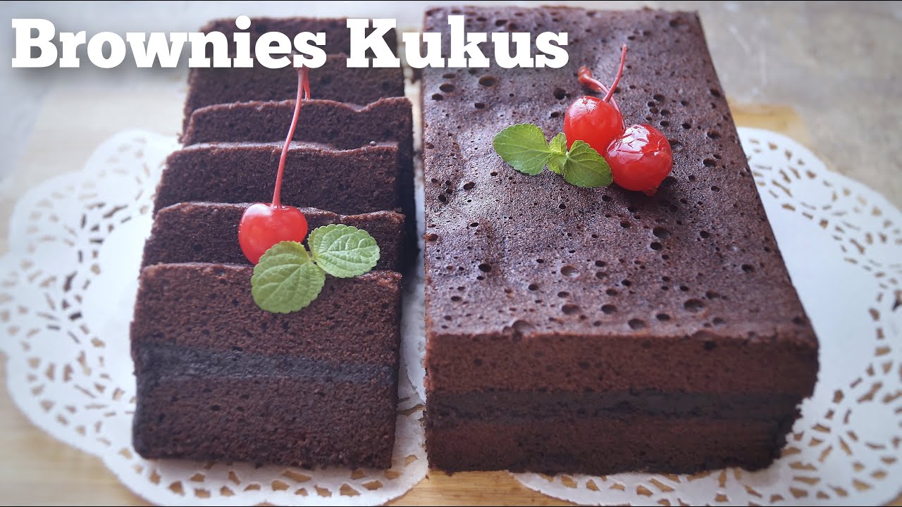 RESEP BROWNIES KUKUS MUDAH SUPER LEMBUT