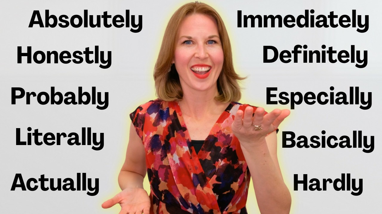 The 16 Most Common ADVERBS in English | English Vocabulary