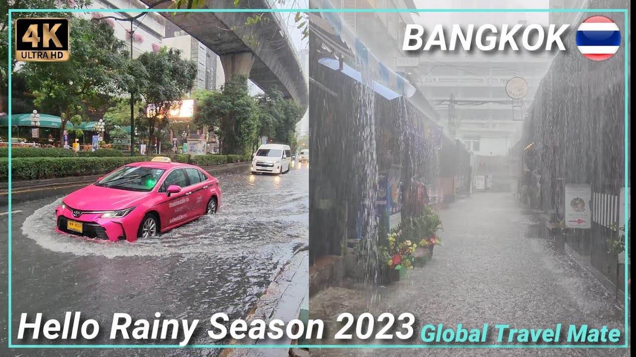 The Infamous Bangkok Rainy Season Experience - Walking Sukhumvit Road