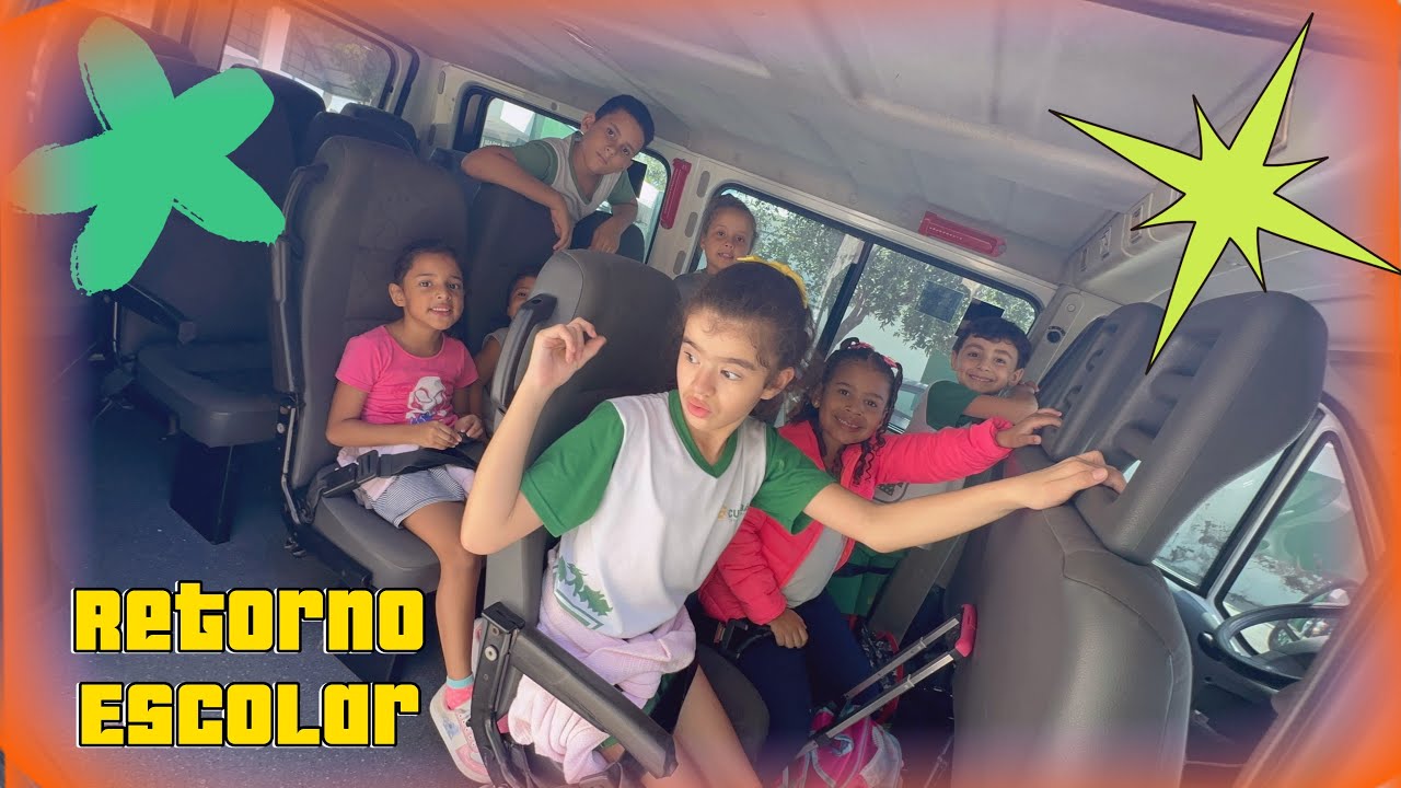 Aluna nova na van escolar retorno às 11 hrs / Vanzinha Tio Wilson