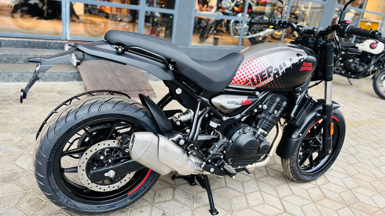 Royal Enfield Guerilla 450 Apex, топовая модель 2026 года #royalenfield #guerilla450