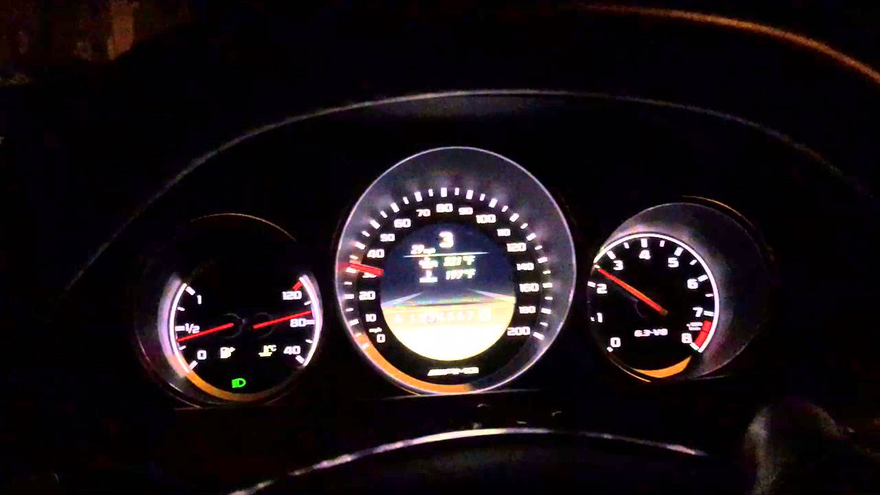 C63 stage 3 straight piped