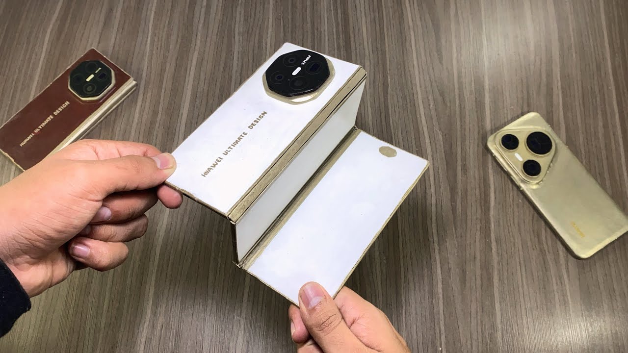 Mate XTs - Как сделать картонный Huawei Mate XTs