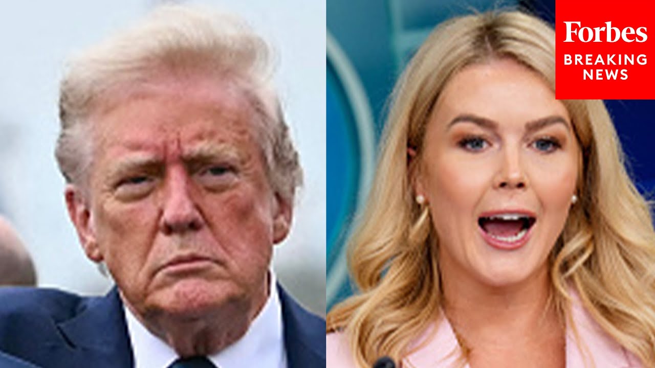 JUST IN: Karoline Leavitt Holds New Media Press Briefing After Trump Marks 100 Days In Office