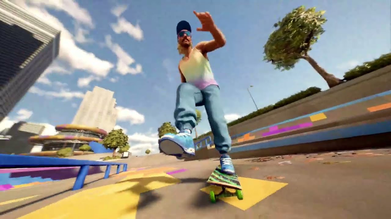 EA SKATE The Steeziest Line Ever Done at Rolling Waves (Trenches Skate 4 Music Video) 